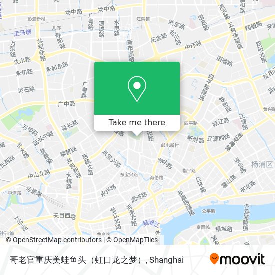 哥老官重庆美蛙鱼头（虹口龙之梦） map