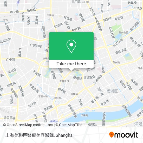 上海美聯臣醫療美容醫院 map