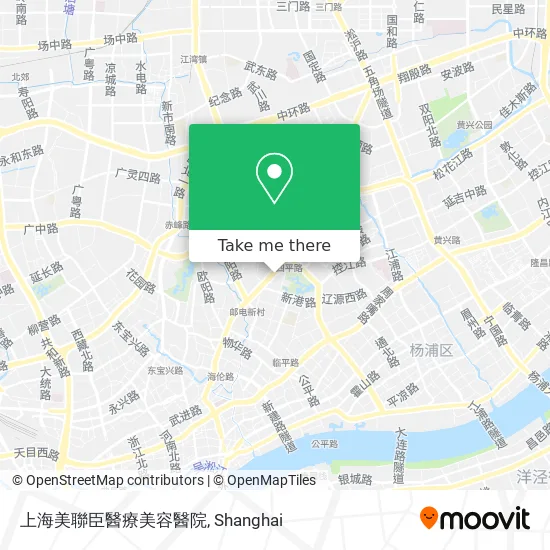 上海美聯臣醫療美容醫院 map