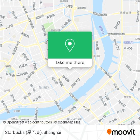 Starbucks (星巴克) map