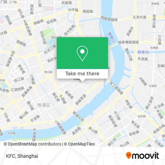 KFC map