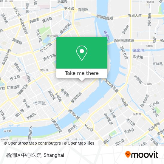 杨浦区中心医院 map