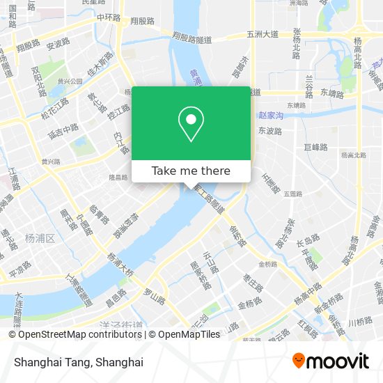 Shanghai Tang map