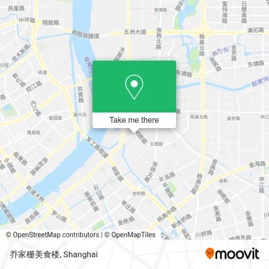 乔家栅美食楼 map