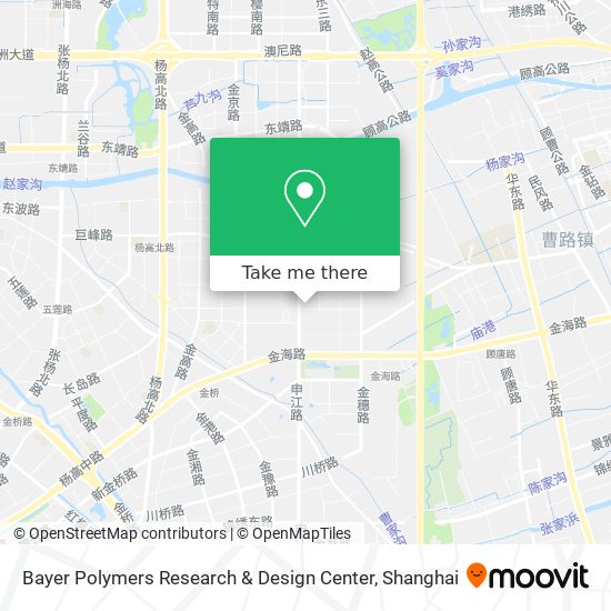 Bayer Polymers Research & Design Center map