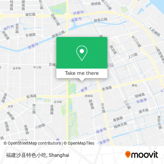 福建沙县特色小吃 map