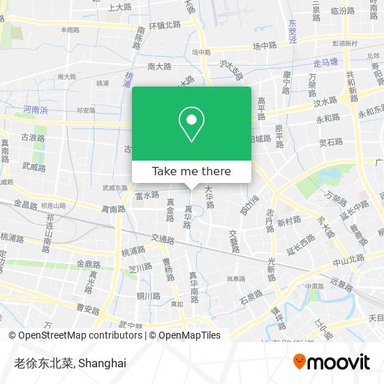 老徐东北菜 map