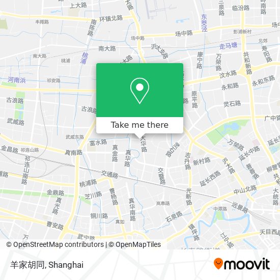 羊家胡同 map