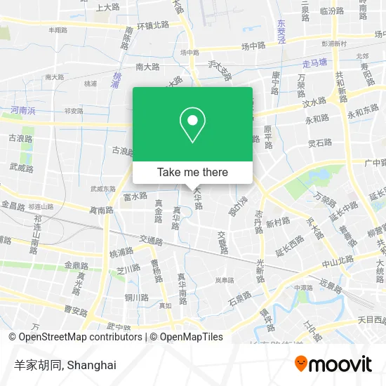 羊家胡同 map