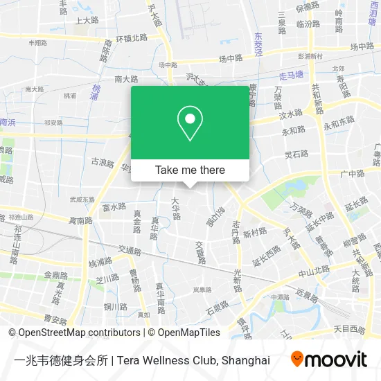 一兆韦德健身会所 | Tera Wellness Club map