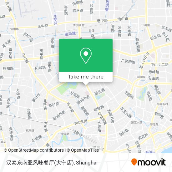 汉泰东南亚风味餐厅(大宁店) map