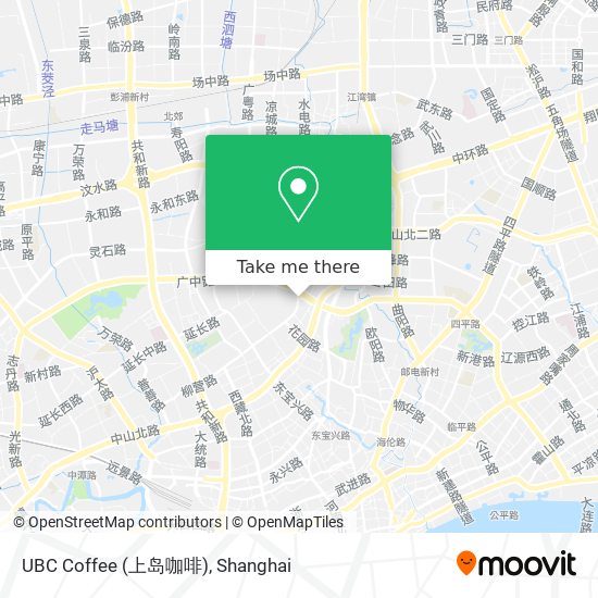 UBC Coffee (上岛咖啡) map