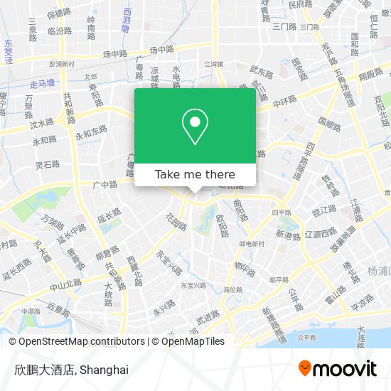 欣鵬大酒店 map