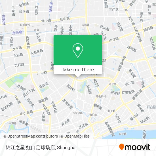 锦江之星 虹口足球场店 map