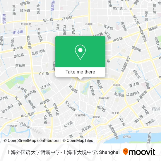 上海外国语大学附属中学-上海市大境中学 map
