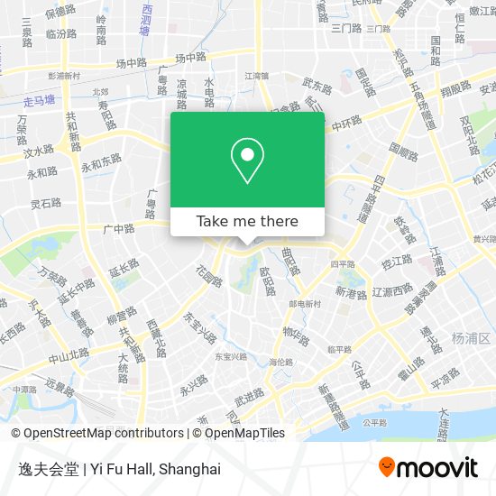 逸夫会堂 | Yi Fu Hall map