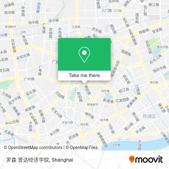 罗森 贤达经济学院 map