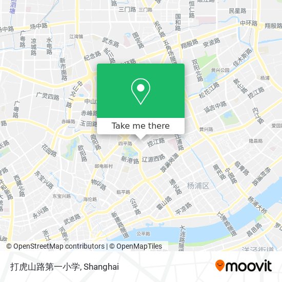 打虎山路第一小学 map