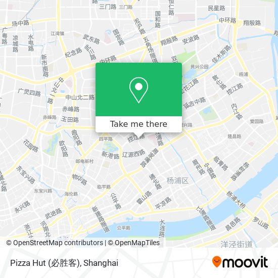 Pizza Hut (必胜客) map
