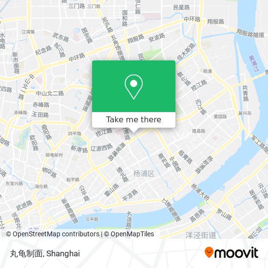丸龟制面 map