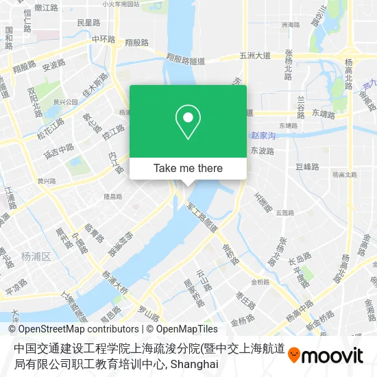 中国交通建设工程学院上海疏浚分院 map