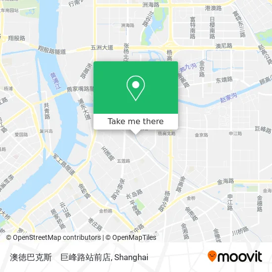 澳徳巴克斯　巨峰路站前店 map