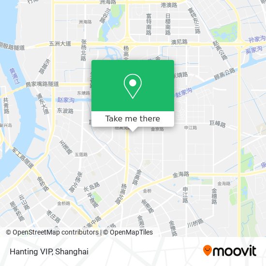 Hanting VIP map