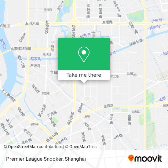 Premier League Snooker map