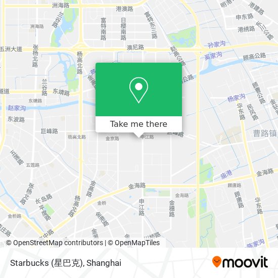 Starbucks (星巴克) map