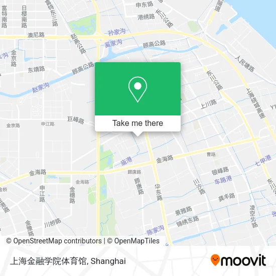 上海金融学院体育馆 map