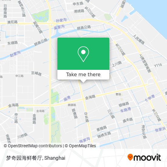 梦奇园海鲜餐厅 map