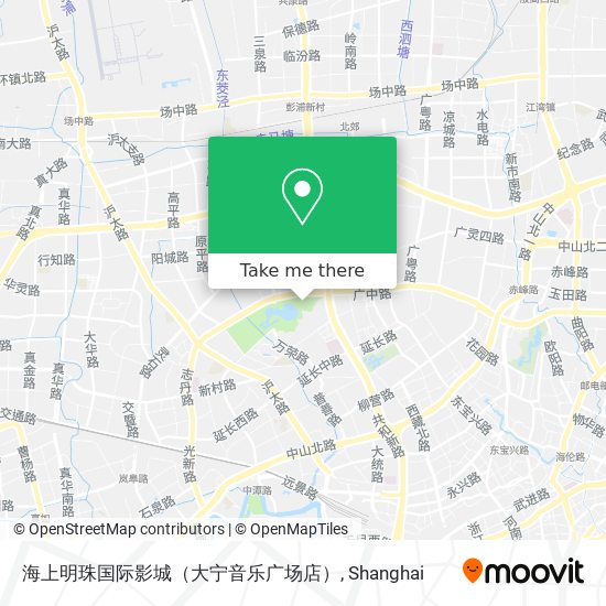 海上明珠国际影城（大宁音乐广场店） map