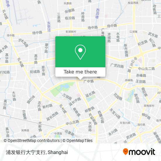 浦发银行大宁支行 map
