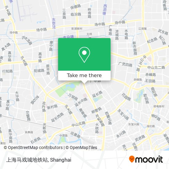 上海马戏城地铁站 map
