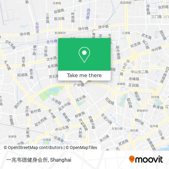 一兆韦德健身会所 map