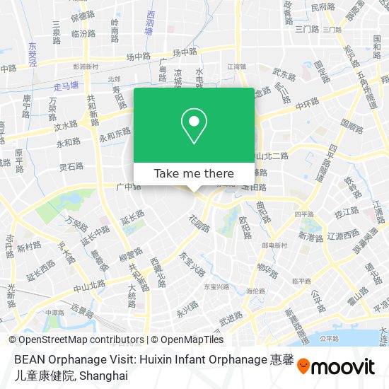 BEAN Orphanage Visit: Huixin Infant Orphanage 惠馨儿童康健院 map