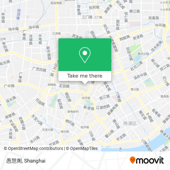 愚慧阁 map