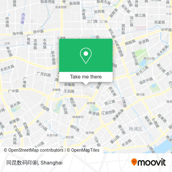 同昆数码印刷 map