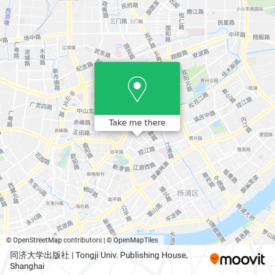 同济大学出版社 | Tongji Univ. Publishing House map