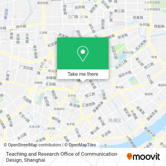Teaching and Research Office of Communication Design map