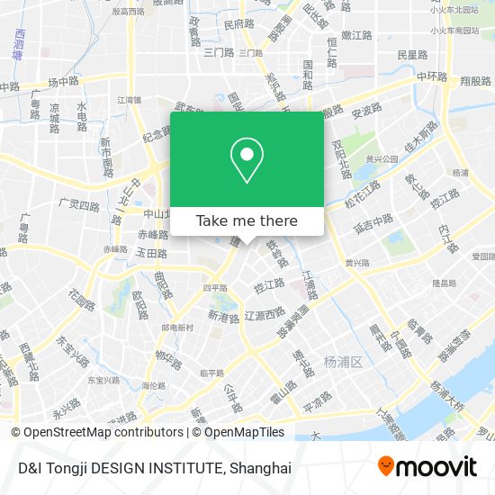 D&I Tongji DESIGN INSTITUTE map