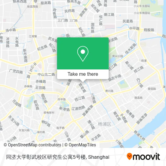 同济大学彰武校区研究生公寓5号楼 map