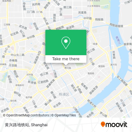 黄兴路地铁站 map