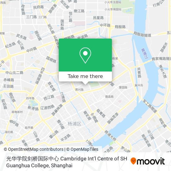 光华学院剑桥国际中心 Cambridge Int'l Centre of SH Guanghua College map