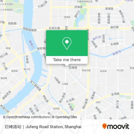 巨峰路站｜Jufeng Road Station map