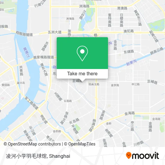 凌河小学羽毛球馆 map
