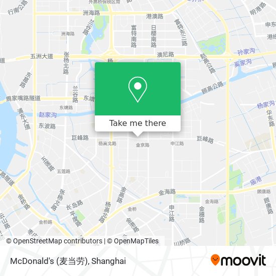 McDonald's (麦当劳) map