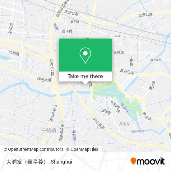 大润发（嘉亭荟） map