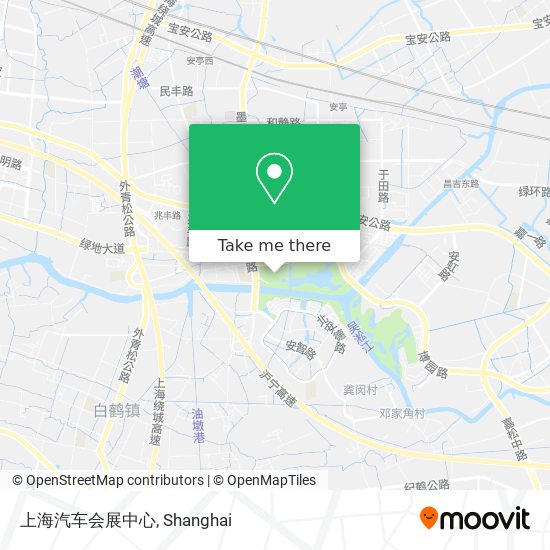 上海汽车会展中心 map