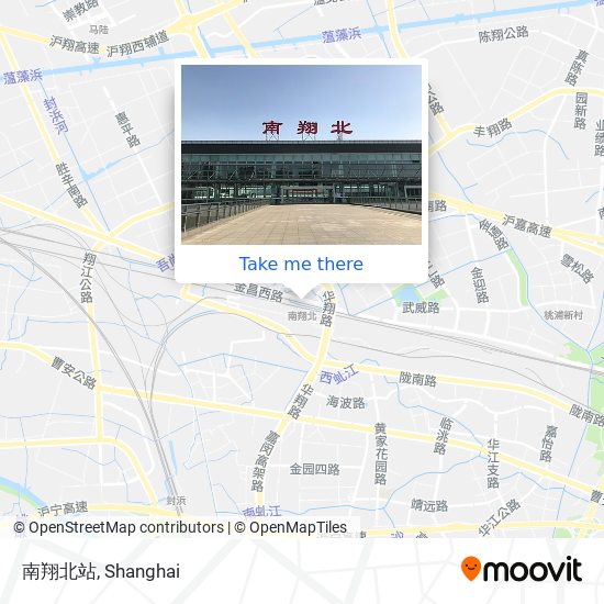 南翔北站 map
